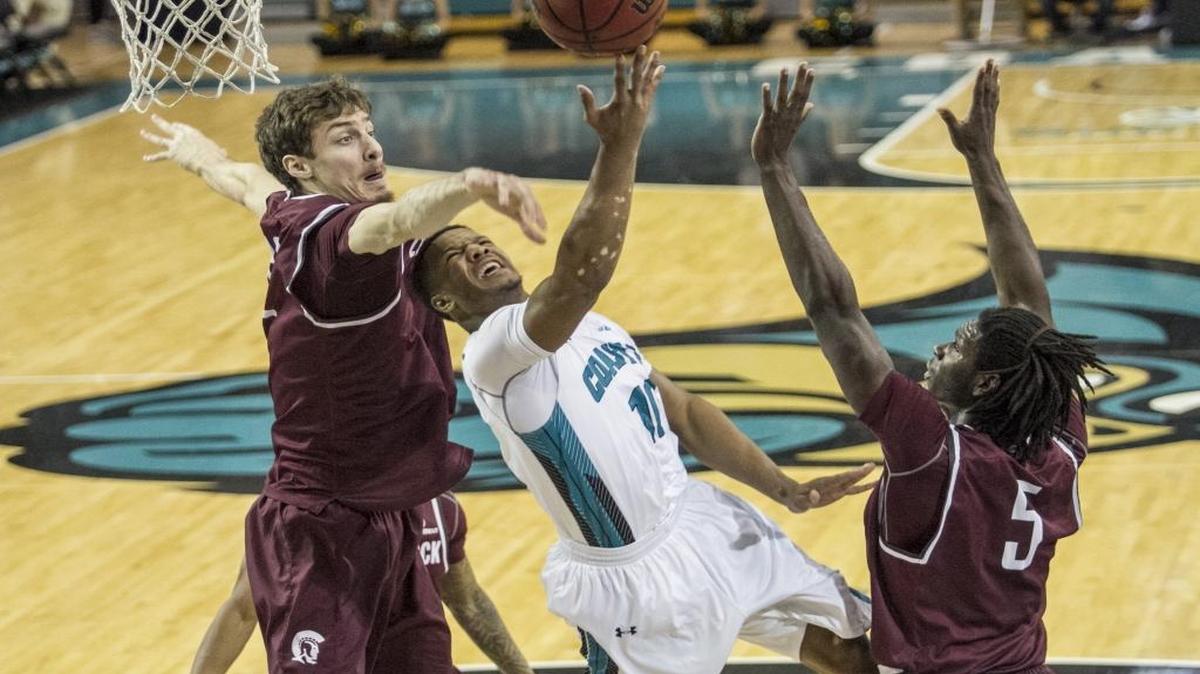 Coastal Carolina’s Shivaughn Wiggins is averaging 10.3 points per game while committing just two turnovers in three games this season.