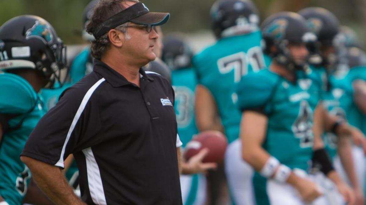 Coastal Carolina offensive coordinator Dave Patenaude is a Central Connecticut State alumnus.