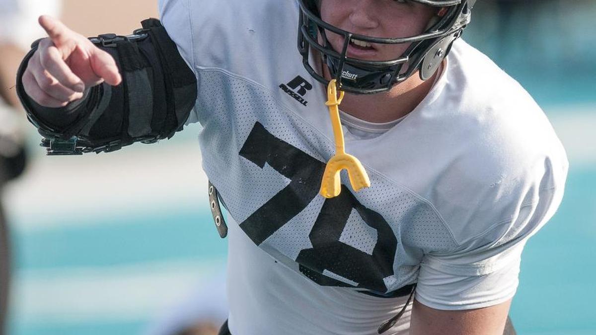 Football wasn’t on the agenda when Chase Tidwell first began college a few years ago. Times have changed though, with the offensive lineman playing a key role in the success of top-ranked Coastal Carolina.