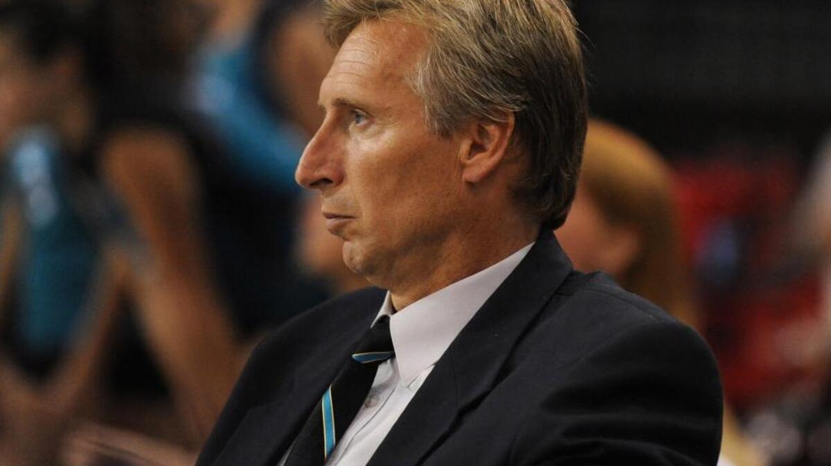 Coastal Carolina volleyball coach Jozsef Forman.
