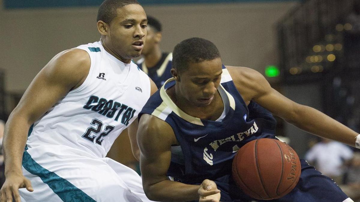 Coastal Carolina's Elijah Wilson (left) will be depended on to take a leadership role going forward as the Chants deal with injuries to key players.