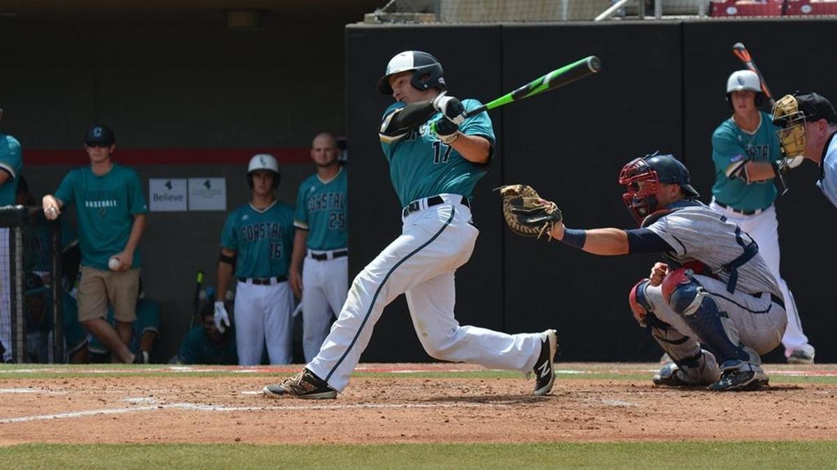 Coastal Carolina’s Billy Cooke stole 27 bases last season.
