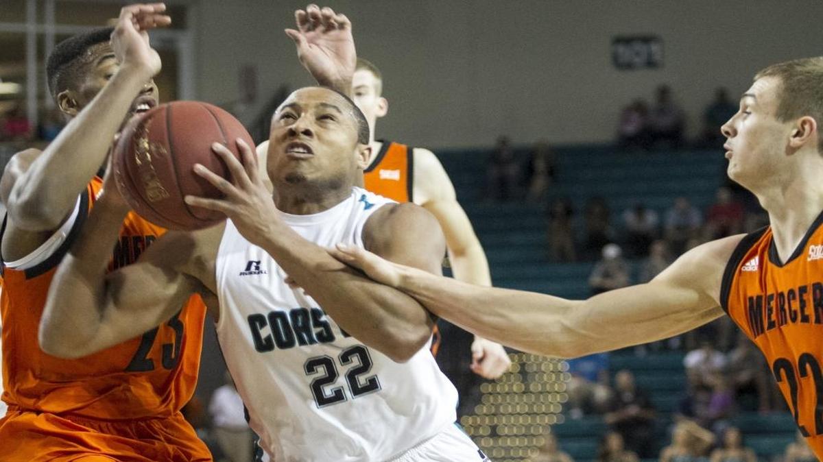 Elijah Wilson and his Coastal Carolina teammates take on UC Irvine in the CIT semifinals Sunday night.