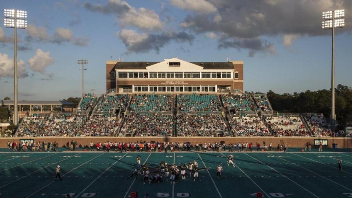 Coastal Carolina University is looking for ways to fund expanding its football stadium.