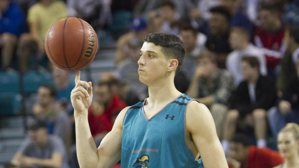 Coastal Carolina sophomore guard Artur Labinowicz and his teammates begin their 2017-18 season at home Friday against Piedmont International.