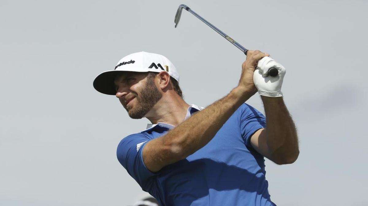 Dustin Johnson will be playing this week for the first time since the Masters.