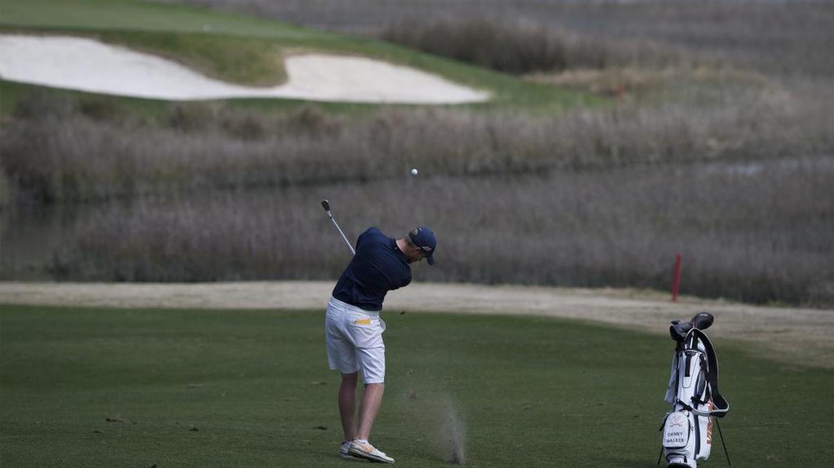 Former University of Virginia player Danny Walker hits a shot into the 11th green at The Dunes Golf and Beach Club during the 2016 General Hackler Championship. The Dunes Club is No. 34 on Golfweek’s Top 100 Resort Courses list.