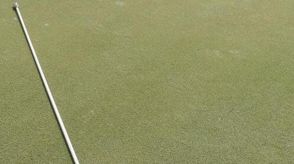 
Brazilian Joao Tomazeli putts during the Myrtle Beach World Amateur Handicap Championship at The Long Bay Club on Thursday.
