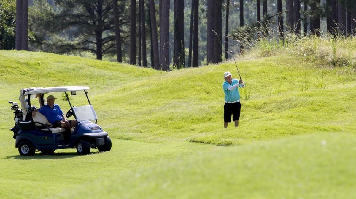 Golfers play at Legends Resort. Golf rounds in the Myrtle Beach golf market are down 2.5 percent through the first six months of 2018 compared to 2017, according to statistics compiled by the Myrtle Beach Area Golf Course Owners Association and Golf Tourism Solutions, a marketing and technology agency for the Grand Strand golf industry.