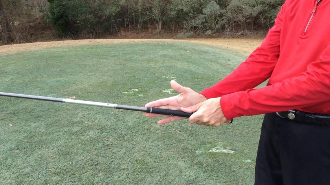 Weekly golf tip with Brad Redding: Getting your right hand correct