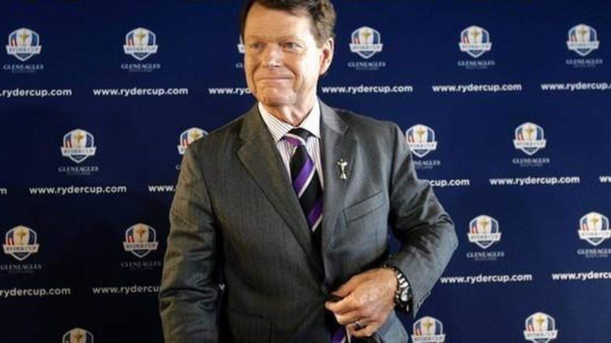 
Tom Watson was the USA captain for the 2014 Ryder Cup.
