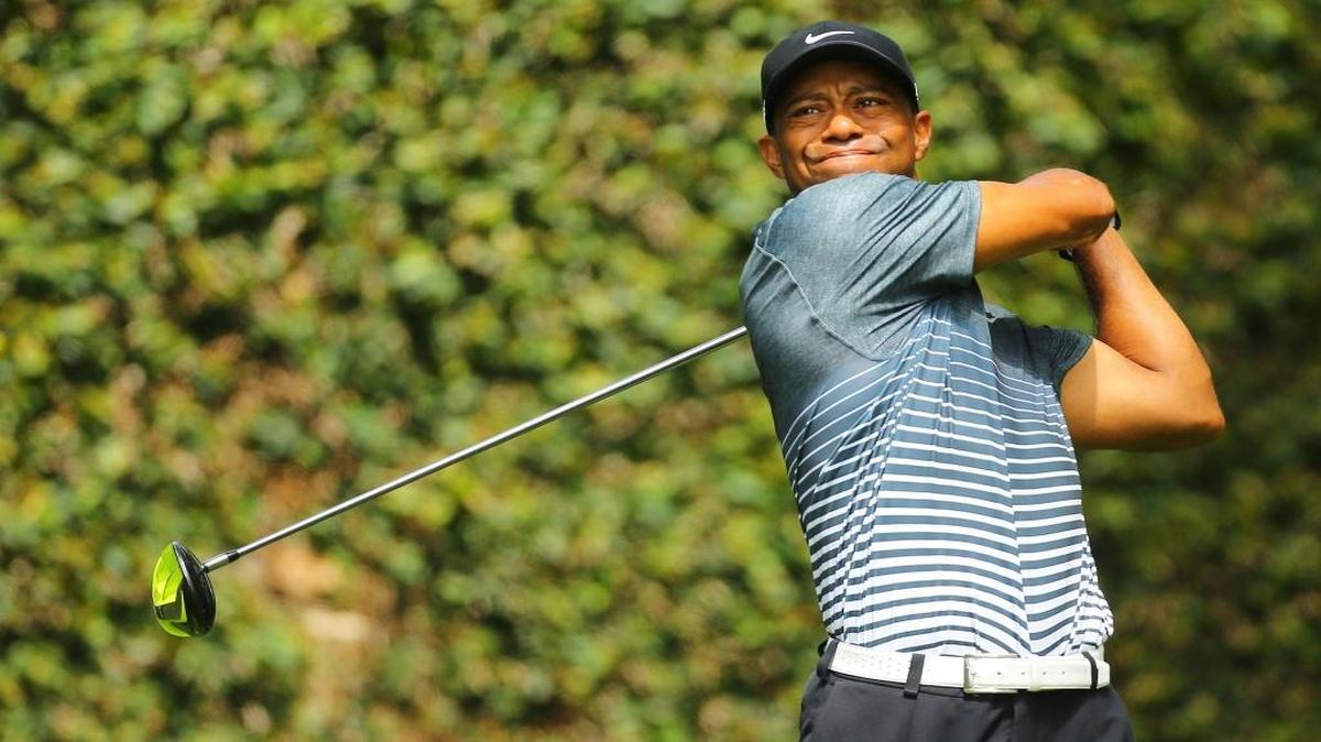Tiger Woods hits from the 2nd tee during the third round of the last year’s Masters at Augusta National Golf Club. Due to lingering injuries, Woods has opted not to participate in this year’s event.