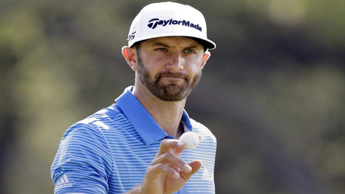 Dustin Johnson, pictured during his win in the Dell Technologies Match Play Championship in March, lost a Big South Conference record on Saturday.