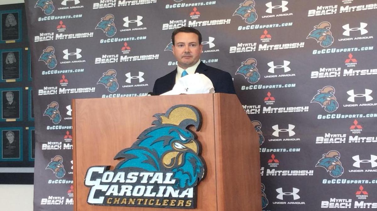 Jim Garren was announced as the new men’s head golf coach at Coastal Carolina on July 20.