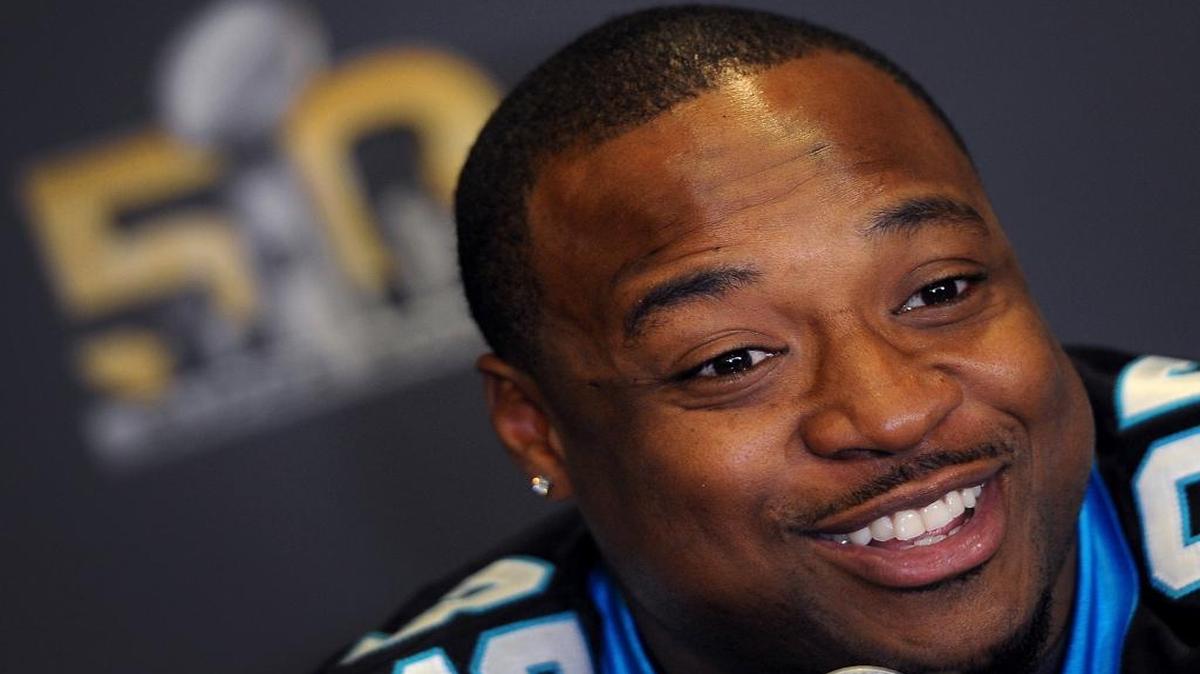 Carolina Panthers fullback Mike Tolbert will be attending the 22nd Hootie & the Blowfish Monday After the Masters Celebrity Pro-Am.