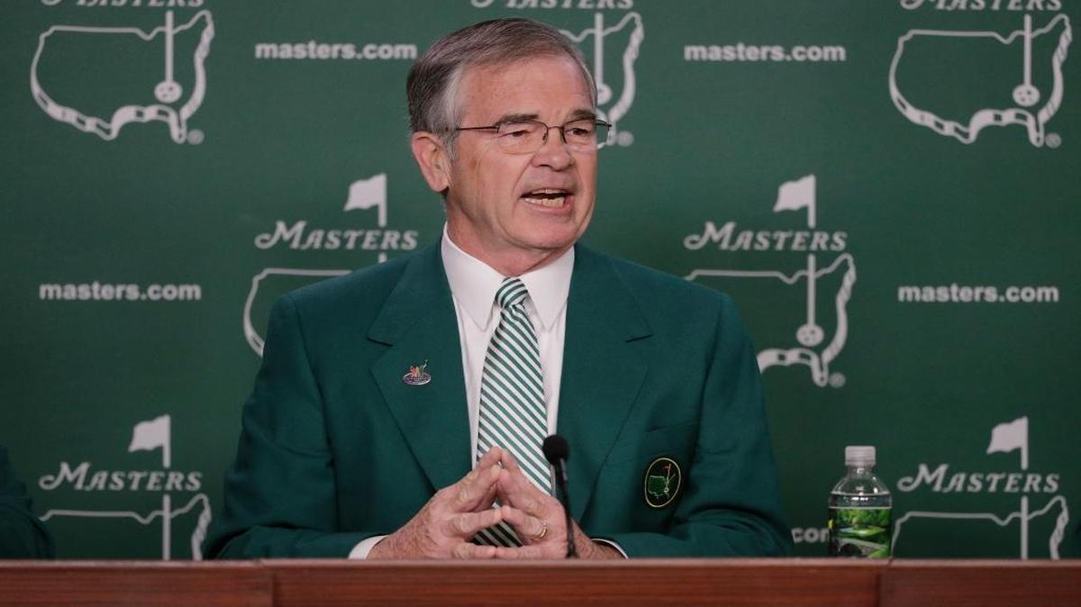 Billy Payne, chairman of Augusta National Golf Club.