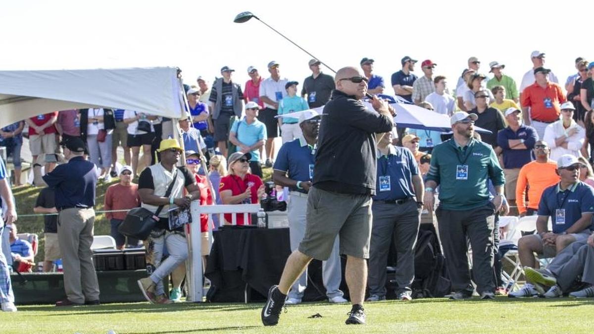 Ken Block of the band Sister Hazel, pictured participating in the 23rd Hootie & the Blowfish Monday After the Masters Celebrity Pro-Am in April, was part of the canceled Jam for Juniors concert.