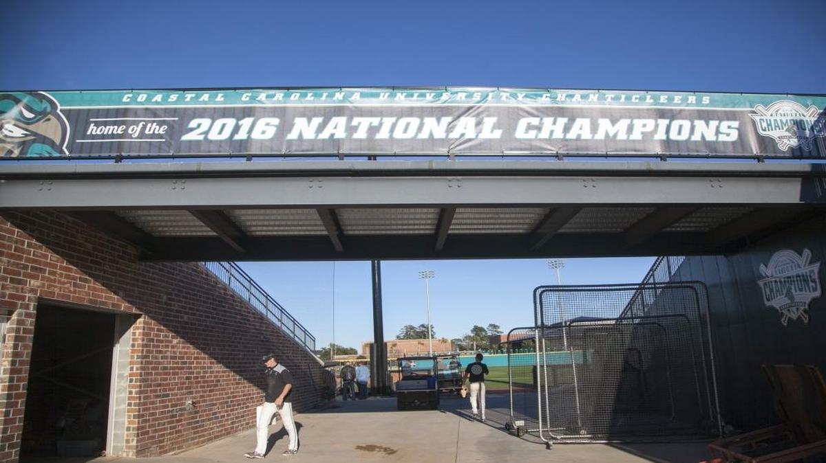 The Coastal Carolina baseball team hosts College of Charleston at 4 p.m. Wednesday.