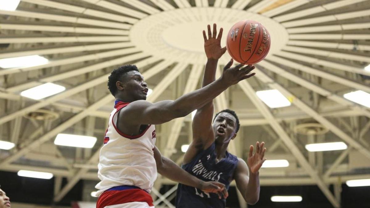 Christian Academy of Myrtle Beach must defeat Spartanburg Day and Zion Williamson (left) on Thursday in order to reach the SCISA Class 2A state championship game.