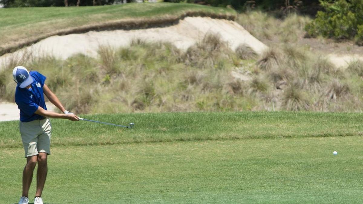 Teams compete in the class 3A boys golf state championship’s final round at True Blue Plantation Tuesday, May 16, 2017. True Blue hosted rounds during the 21st Palmetto High School Golf Championship last week.