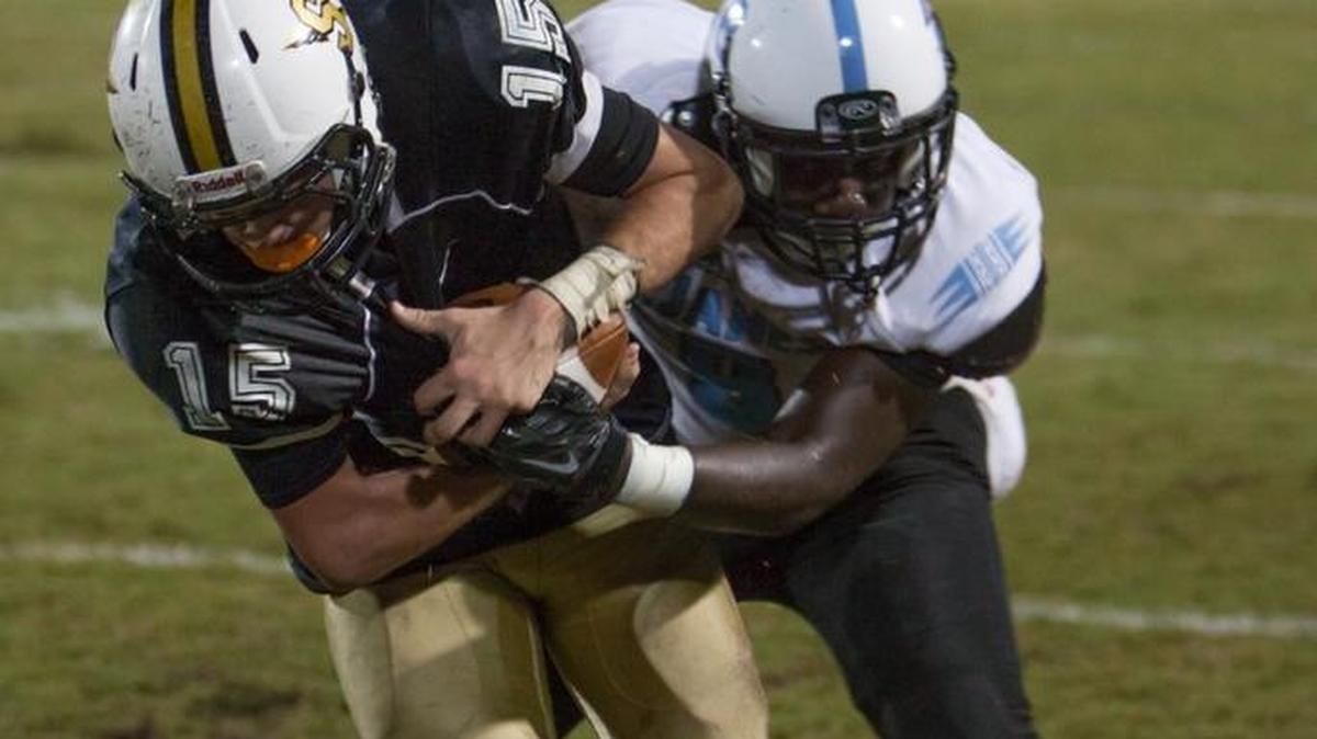Socastee’s Taylor Karnap (front) will be a preferred walk-on at Charleston Southern.