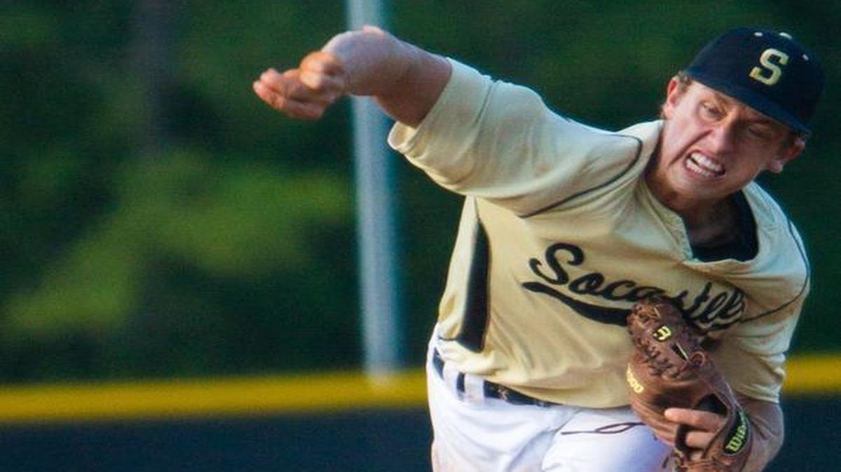 
Socastee’s Dylan Thompson compiled a 16-4 record (6-2 as a sophomore and 5-1 as a junior and senior), never had an ERA above 1.99 and struck out 173 batters in that time frame.
