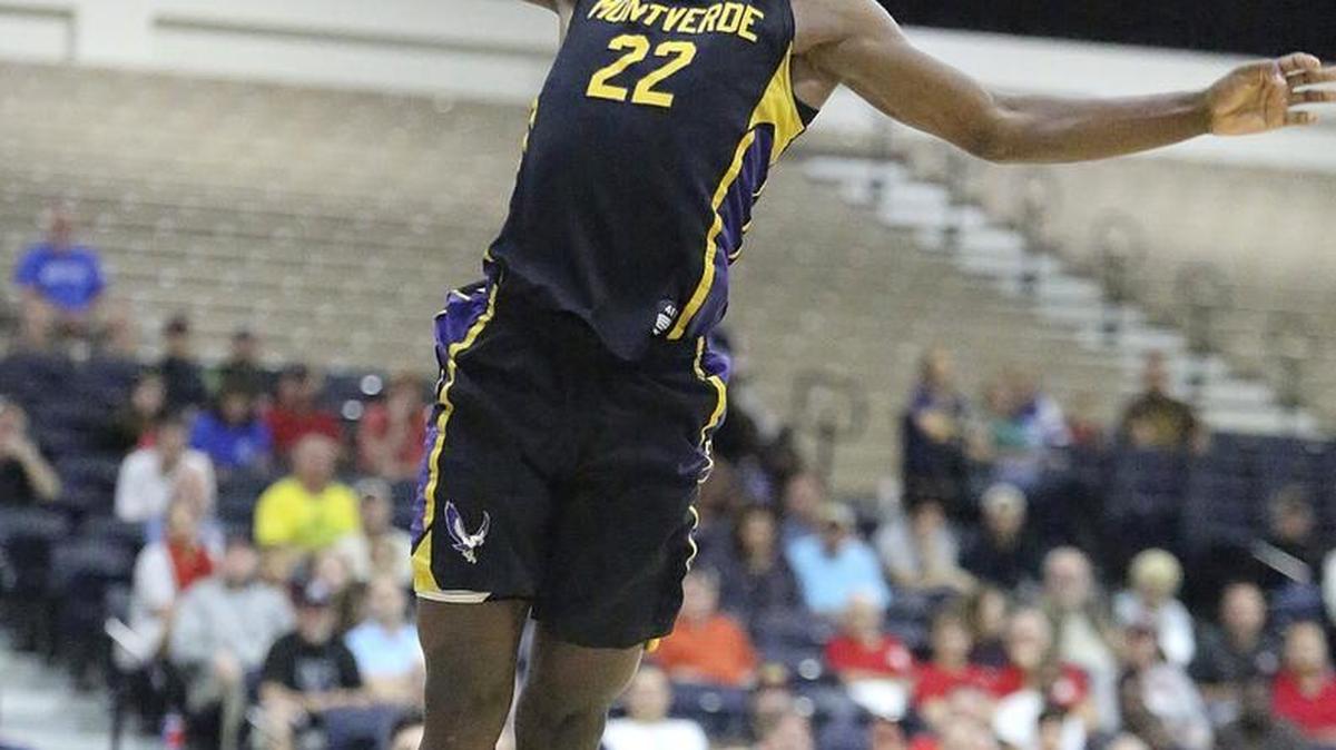 Montverde Academy’s Silvio De Sousa goes up for a shot during Saturday’s first-round game against Socastee.