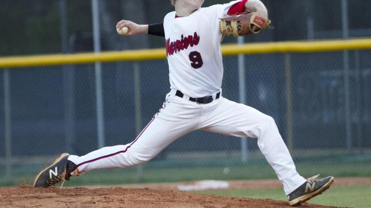 Waccamaw’s Jaret Montenery preapres to send a pitch toward home plate Tuesday during his team’s contest at Aynor.