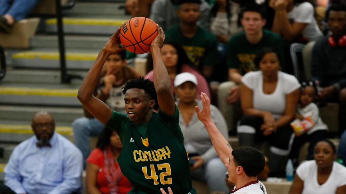 Conway’s Jimmy Nichols (42) gained an offer from Providence recently.