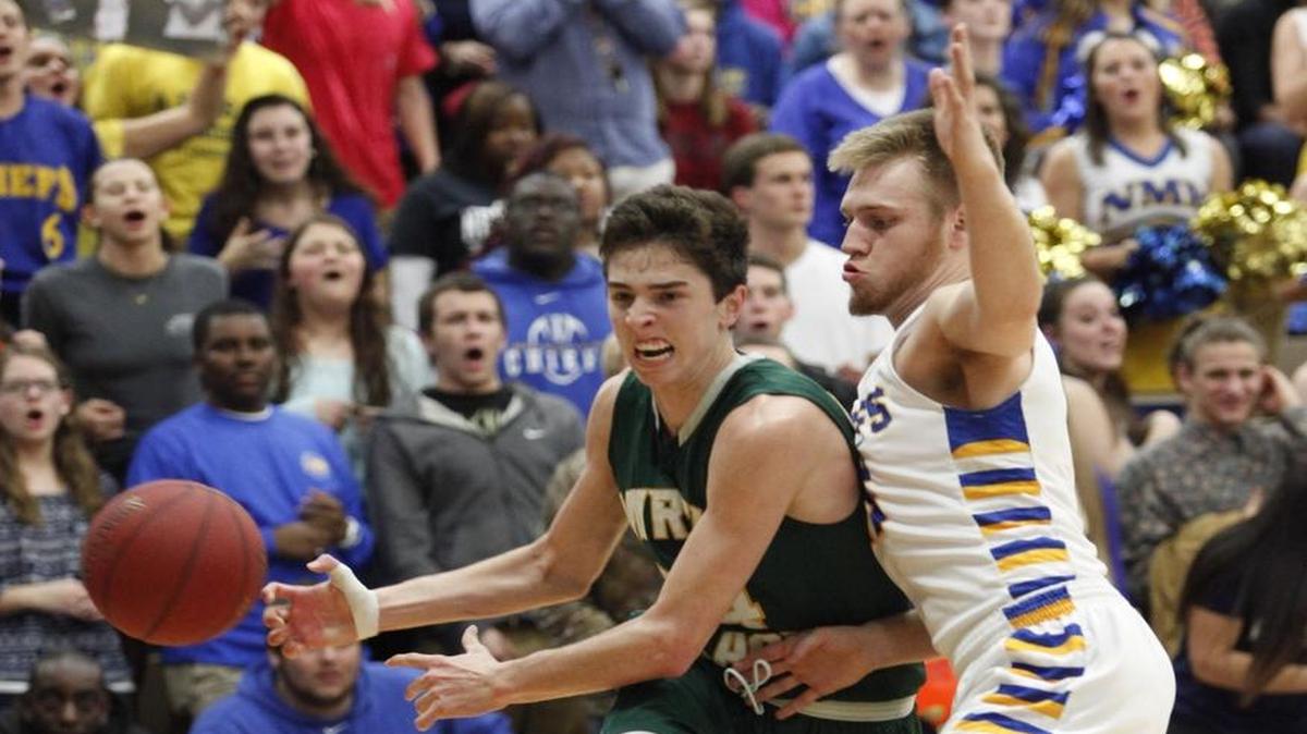 Myrtle Beach's Bruce Schneider (24) drives to the basket during a game last season. The former Seahawks standout is expected to enroll at Christian Academy of Myrtle Beach for the upcoming school year.