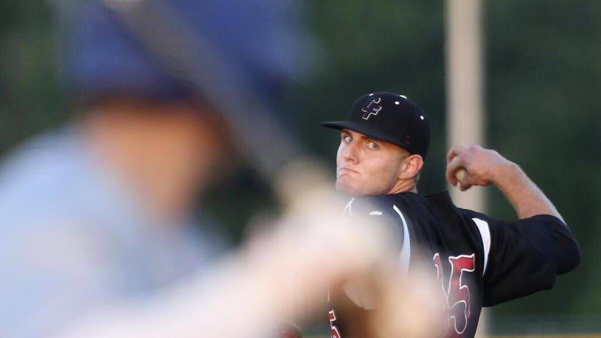 
Carolina Forest’s Jakob Frishmuth was 4-1 with a 0.34 ERA last season. He gave up just two earned runs in 41 innings, striking out 30 batters in the process.
