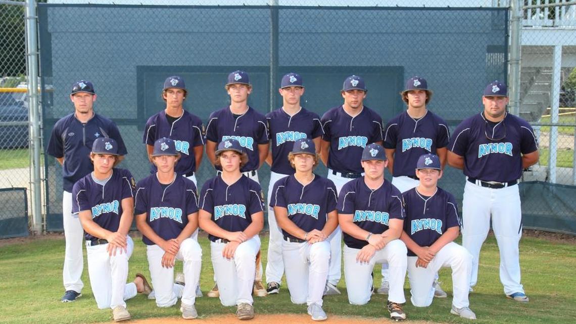 The Aynor Post 81 players pose for a team picture.