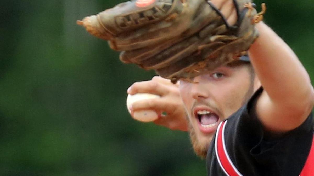 Waccamaw’s Reed Edwards makes a pitch during Tuesday’s first round playoff game against Timberland.