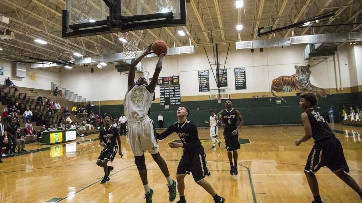 Conway’s Jimmy Nichols is one of two area players averaging a double-double this season.