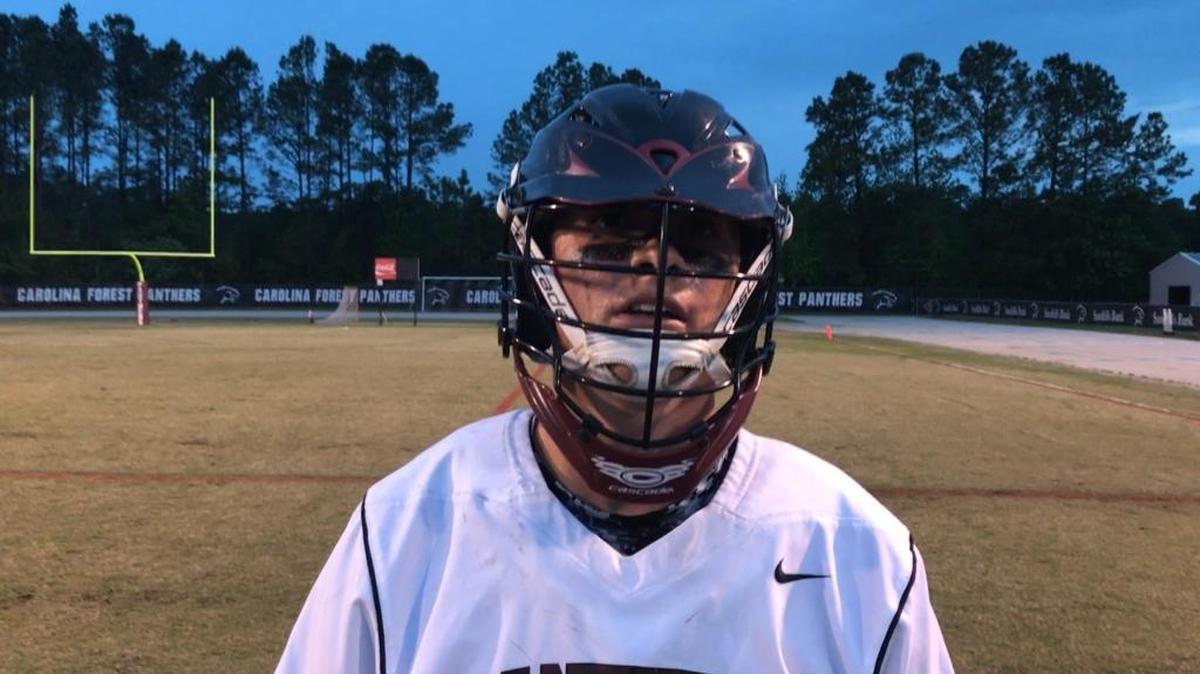 Carolina Forest lacrosse standout Joe Venazio scored 79 goals this past season, while assisting on 29 more for the Panthers.