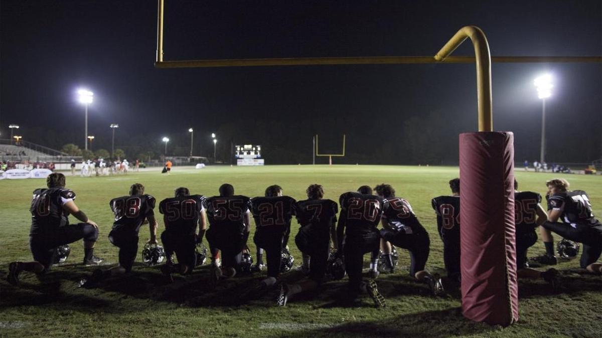 The Waccamaw Warriors wait for the start of action during a game last season.