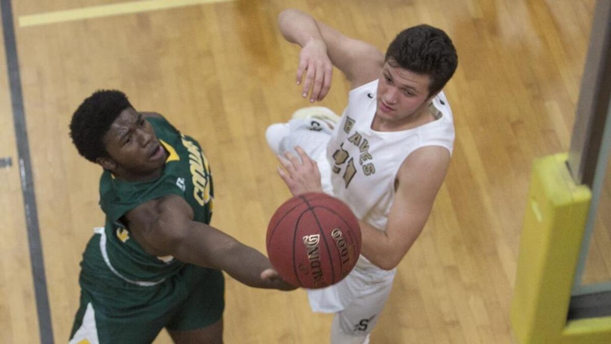 Conway's Jaylen Moody rises for a lay-up during a game against Socastee last season.
