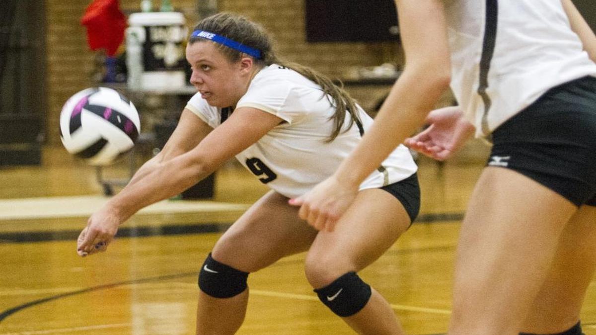 Socastee’s Dale Rogers digs the ball to set up a shot against Spring Valley on Thursday.
