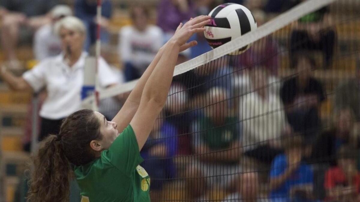 Myrtle Beach's Emily Wunder during the Seahawks 3-0 victory over Hartsville to advance to the Class AAA Lower State title match.