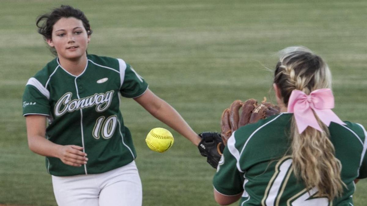 The Conway softball team saw its season end against Wando on Monday.