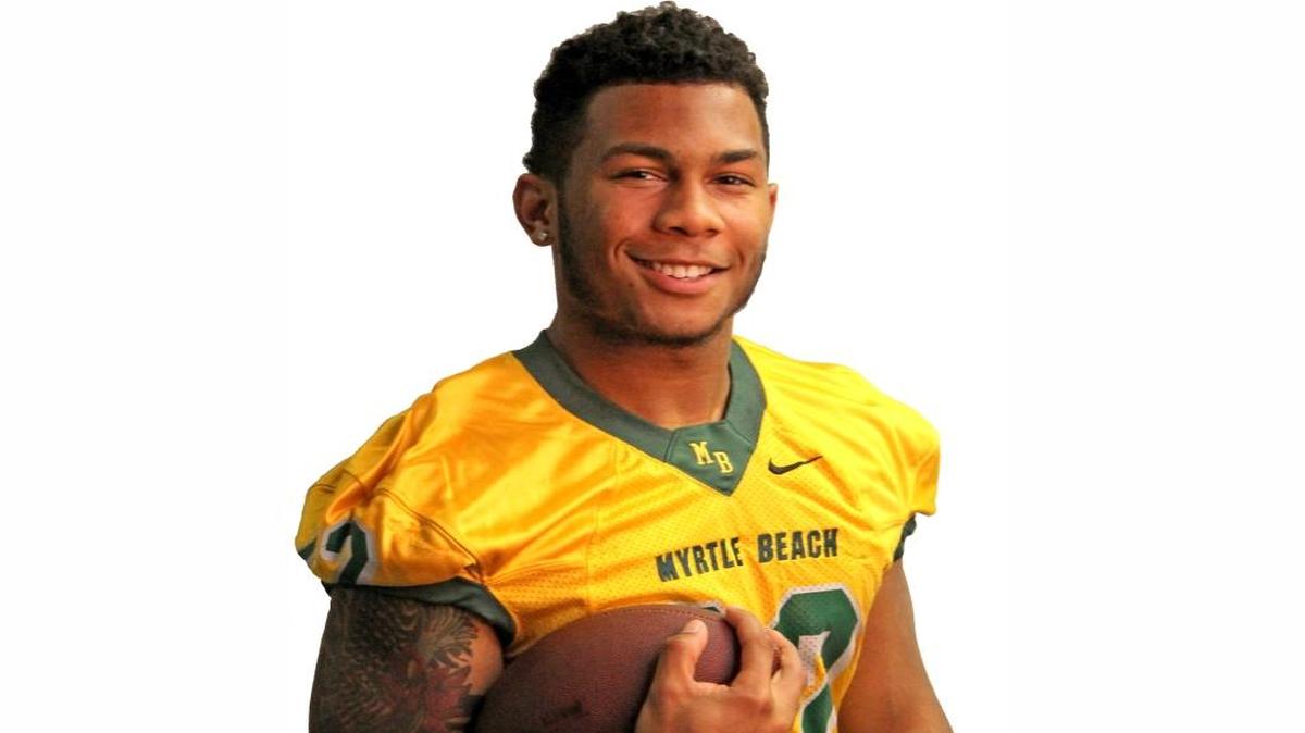 Myrtle Beach’s Brandon Sinclair is the Toast of the Coast Football Offensive Player of the Year.