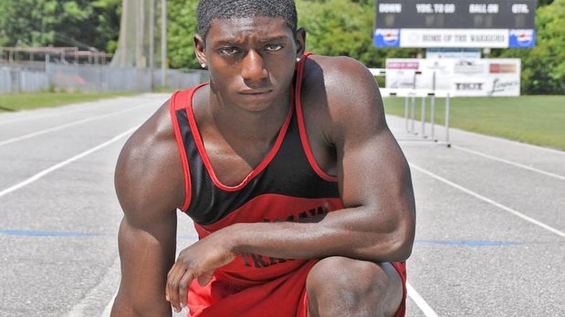 Toast of the Coast: Waccamaw track and field star Sherman goes out with a bang