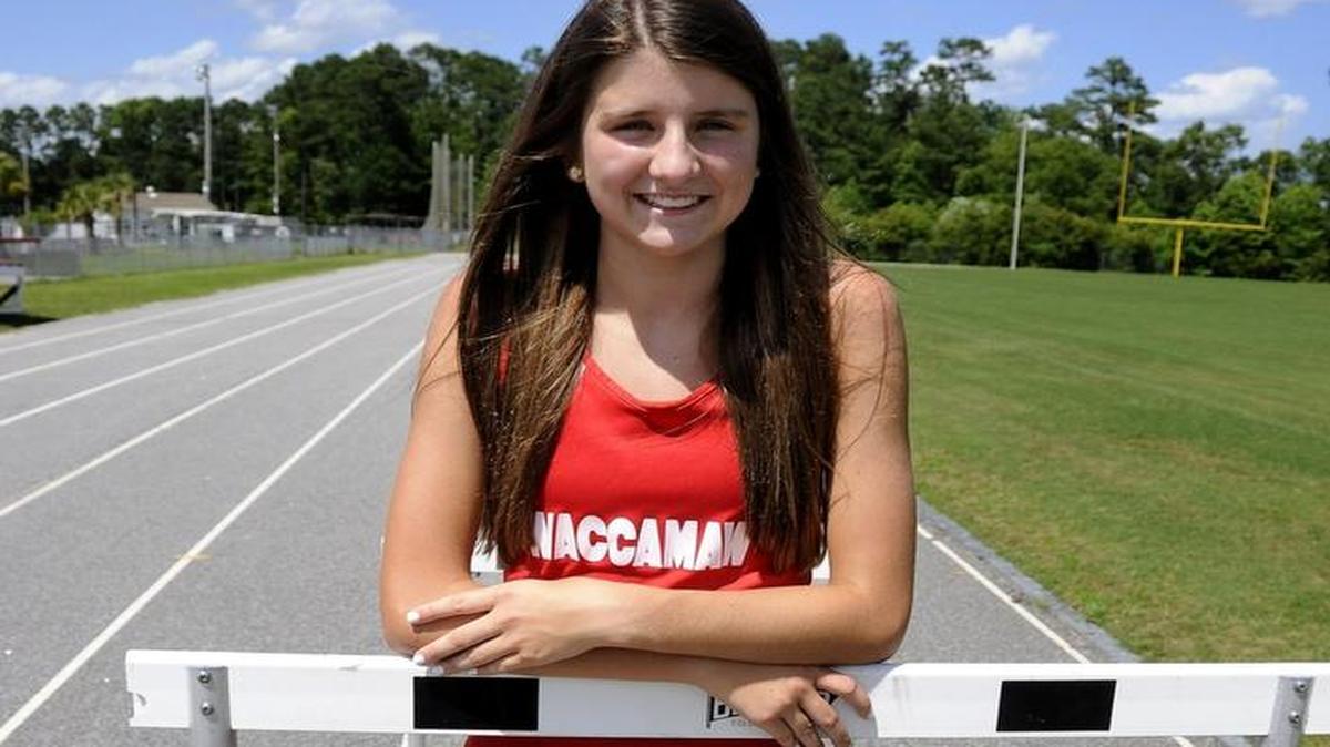 Waccamaw’s Briley Arnold is the 2017 The Sun News Toast of the Coast Girls Track and Field Athlete of the Year.