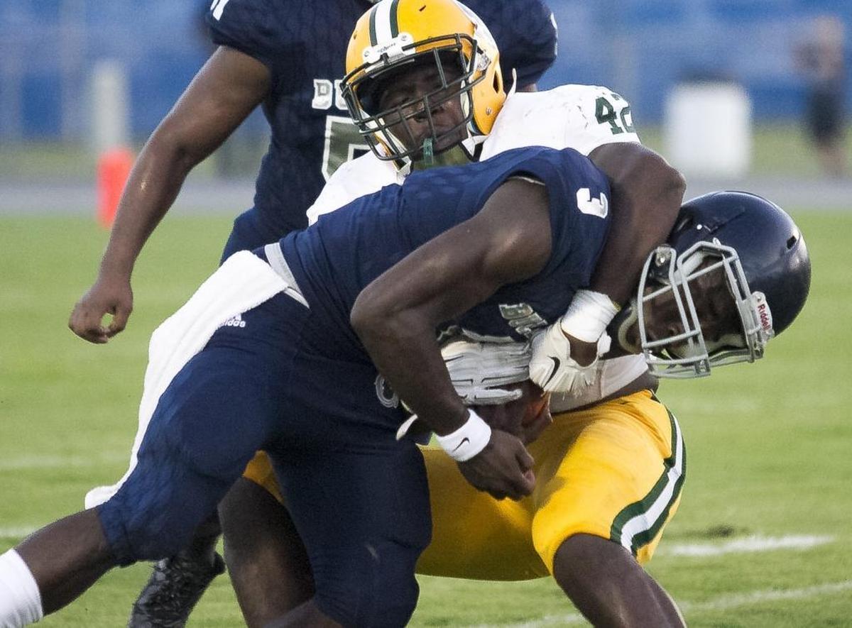 A true enforcer at the linebacker position, Conway’s Jaylen Moody was in on 105 tackles this past season en route to being named a North-South all-star.