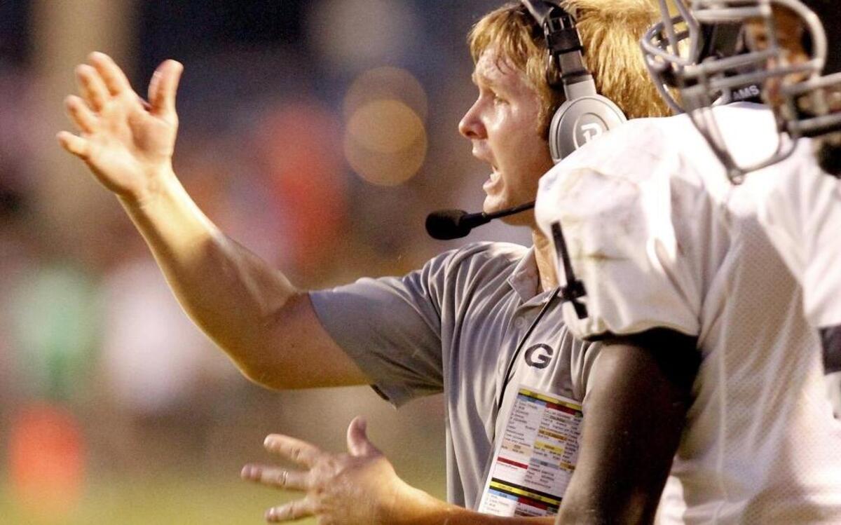 Georgetown coach Bradley Adams