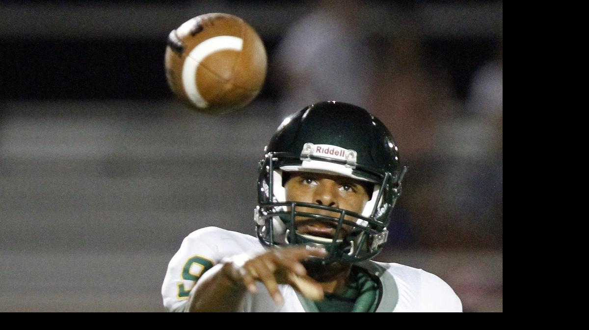 
Myrtle Beach quarterback Drayton Arnold threw for 2,884 yards and 37 touchdowns in just 10 1/2 games last season.
