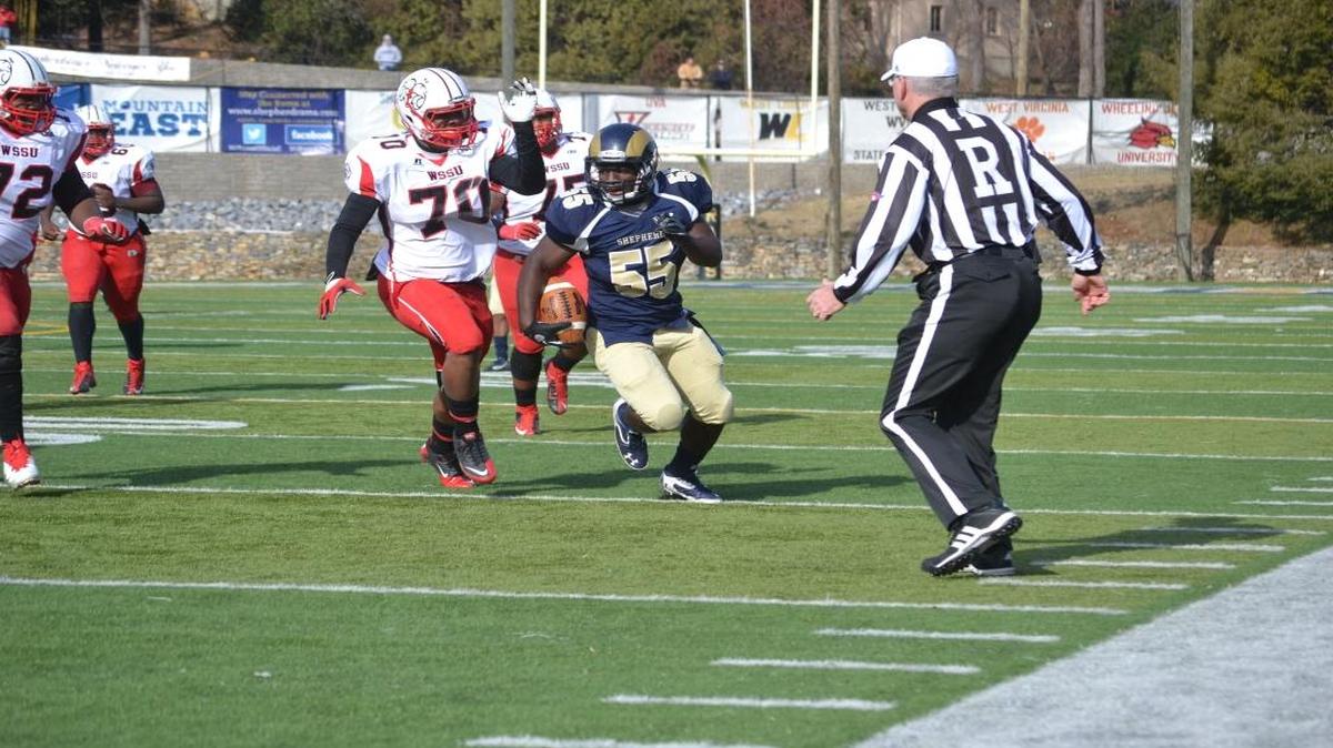 Former Myrtle Beach standout linebacker Octavius Thomas was named to Division II’s All- Super Region I team following a solid senior year at Shepherd (W. Va.).