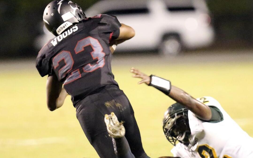 
Carolina Forest’s Victory Woods has been on The Sun News’ annual Grand Strand Football All-Name team three times.
