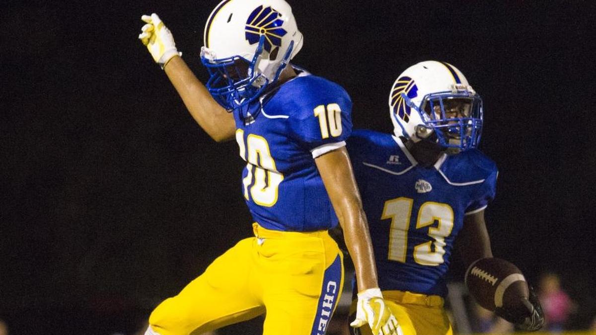 North Myrtle Beach players hope to be celebrating on their way back from Bennettsville, a win over Marlboro County to deliver the Chiefs Region 7-4A’s top seed.