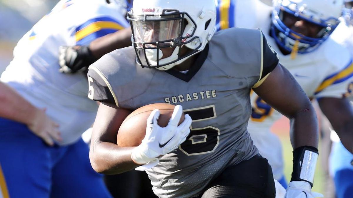 Dashaun Myers will be part of a two-headed rushing attack for Socastee, along with fellow senior running back Edward Tucker.